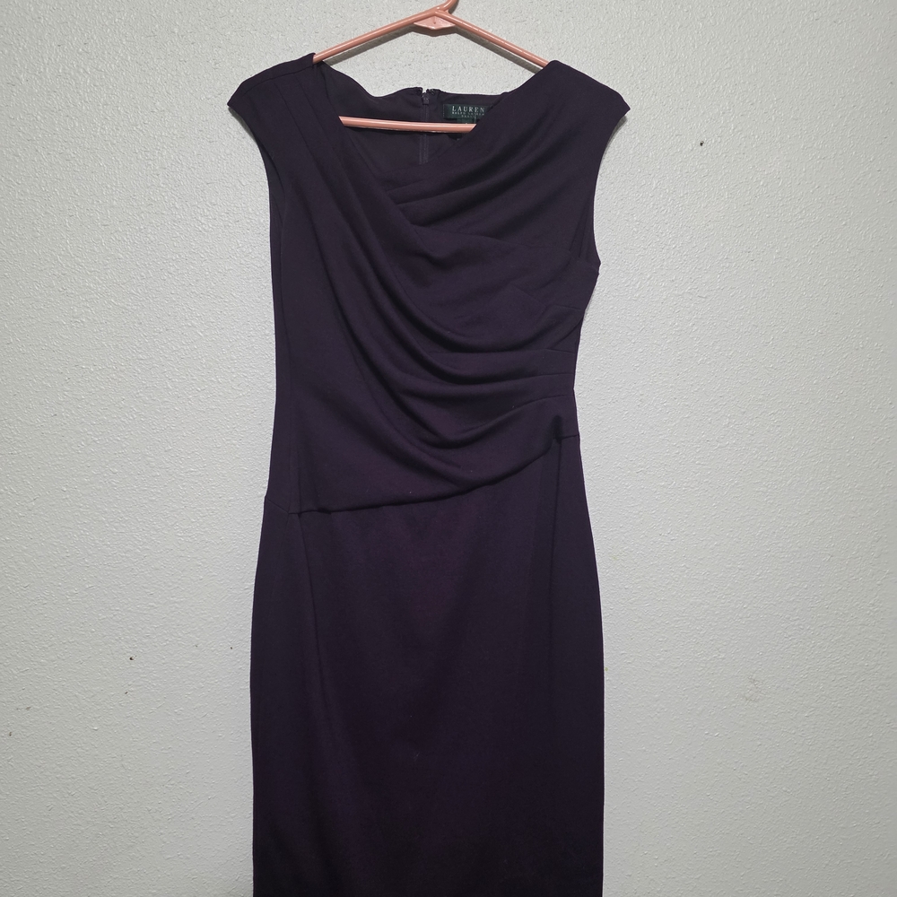 Lauren Ralph Lauren Deep Purple Dress